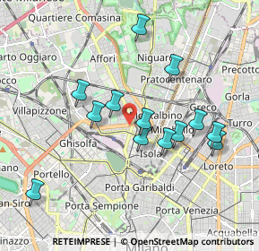 Mappa MM3 Maciachini, 20159 Milano MI, Italia (1.75462)