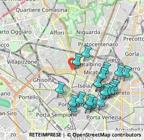 Mappa MM3 Maciachini, 20159 Milano MI, Italia (2.0575)