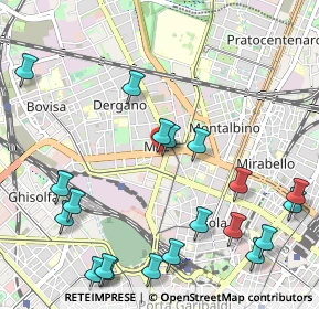 Mappa MM3 Maciachini, 20159 Milano MI, Italia (1.334)