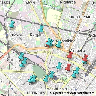 Mappa MM3 Maciachini, 20159 Milano MI, Italia (1.334)