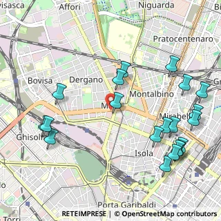 Mappa MM3 Maciachini, 20159 Milano MI, Italia (1.2775)