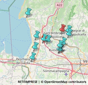 Mappa Autostrada del Brennero, 37010 Pastrengo VR, Italia (5.97538)