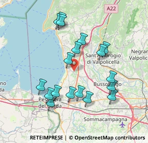 Mappa Lazise, 37017 Lazise VR, Italia (7.40167)