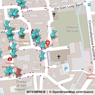 Mappa Piazza Santi Fermo e Rustico, 24043 Caravaggio BG, Italia (0.07407)