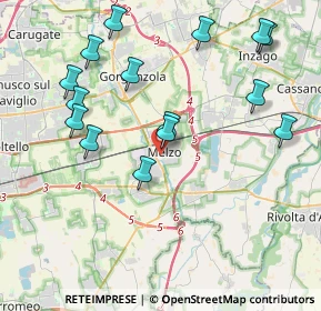 Mappa Via Martiri della Libertà, 20060 Pozzuolo Martesana MI, Italia (4.338)