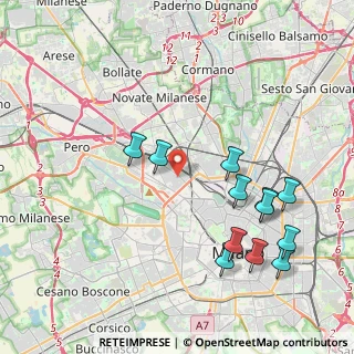 Mappa Via Bramantino, 20155 Milano MI, Italia (4.43583)
