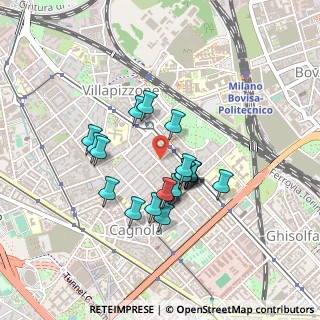 Mappa Via Giovanni Ambrogio de Predis, 20155 Milano MI, Italia (0.3485)