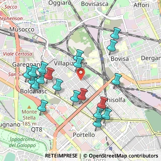 Mappa Via Giovanni Ambrogio de Predis, 20155 Milano MI, Italia (1.049)