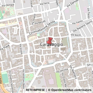 Mappa Galleria Teatro, 37, 24043 Caravaggio, Bergamo (Lombardia)