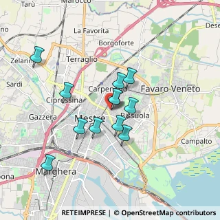 Mappa Via Volturno, 30173 Venezia VE, Italia (1.42667)