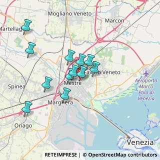 Mappa Via Volturno, 30173 Venezia VE, Italia (3.03417)