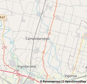 Mappa 35011 Campodarsego PD, Italia (6.608)