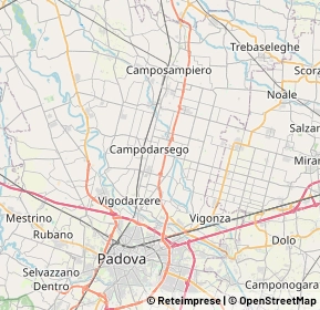 Mappa 35011 Campodarsego PD, Italia (8.724)