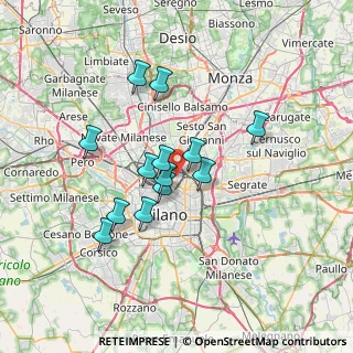 Mappa 20125 Milano MI, Italia (5.67615)