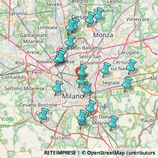 Mappa 20125 Milano MI, Italia (8.078)
