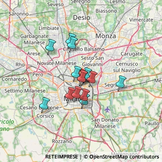 Mappa 20125 Milano MI, Italia (4.97429)