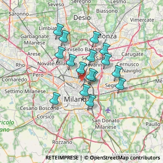 Mappa 20125 Milano MI, Italia (5.59875)