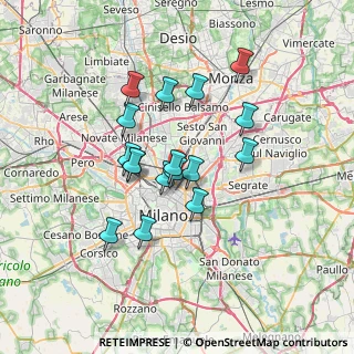 Mappa 20125 Milano MI, Italia (5.66882)