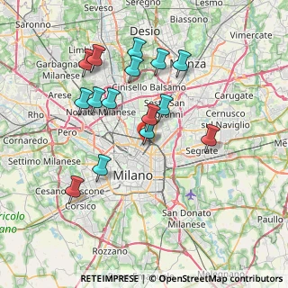 Mappa 20125 Milano MI, Italia (7.11133)