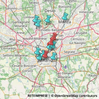 Mappa 20125 Milano MI, Italia (5.08214)