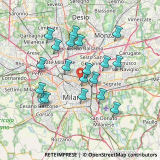 Mappa 20125 Milano MI, Italia (7.07421)