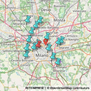 Mappa 20125 Milano MI, Italia (6.17313)