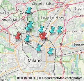 Mappa 20125 Milano MI, Italia (2.87833)