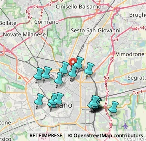 Mappa 20125 Milano MI, Italia (4.035)