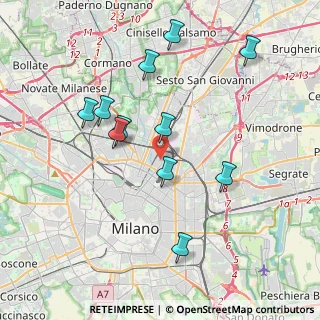 Mappa 20125 Milano MI, Italia (3.79636)