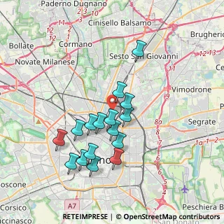 Mappa 20125 Milano MI, Italia (3.32938)