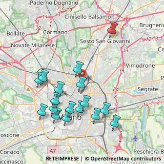 Mappa 20125 Milano MI, Italia (4.14176)