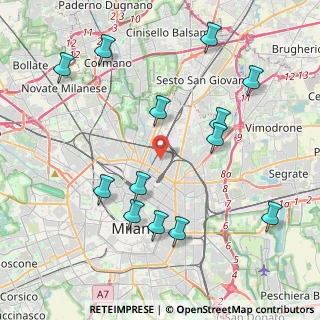 Mappa 20125 Milano MI, Italia (4.56923)