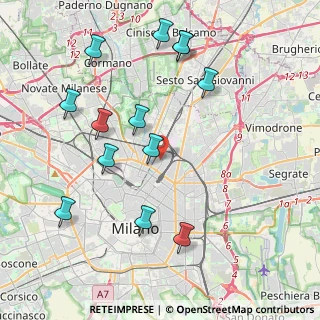 Mappa 20125 Milano MI, Italia (4.41846)