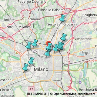 Mappa 20125 Milano MI, Italia (2.94364)