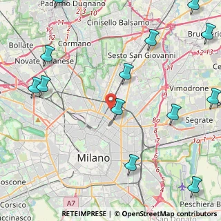 Mappa 20125 Milano MI, Italia (6.22)