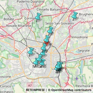 Mappa 20125 Milano MI, Italia (3.99063)