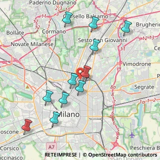 Mappa 20125 Milano MI, Italia (4.25)