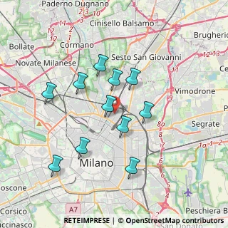 Mappa 20125 Milano MI, Italia (3.29273)