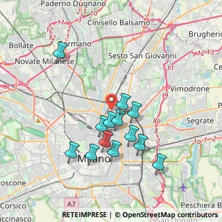 Mappa 20125 Milano MI, Italia (3.39154)