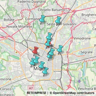 Mappa 20125 Milano MI, Italia (3.115)