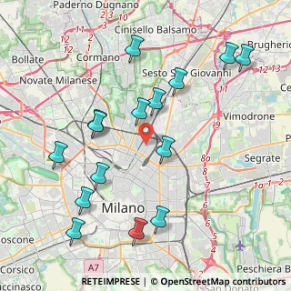 Mappa 20125 Milano MI, Italia (4.41933)