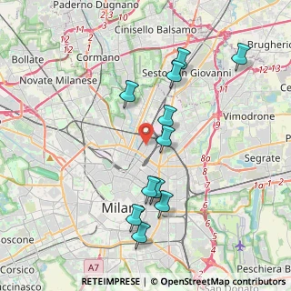 Mappa 20125 Milano MI, Italia (3.85909)