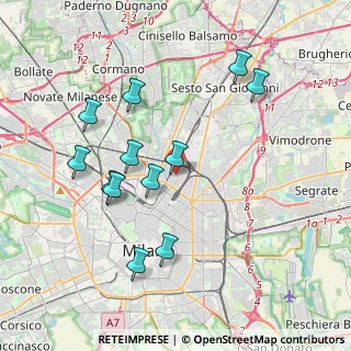 Mappa 20125 Milano MI, Italia (3.84)