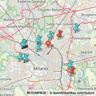Mappa 20125 Milano MI, Italia (4.28733)