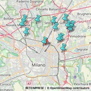 Mappa 20125 Milano MI, Italia (4.16533)