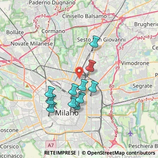 Mappa 20125 Milano MI, Italia (3.23182)