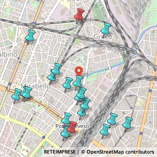 Mappa 20125 Milano MI, Italia (0.64)