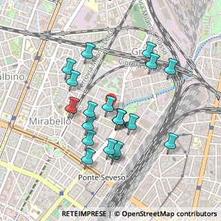 Mappa 20125 Milano MI, Italia (0.4245)