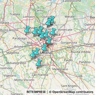 Mappa 20125 Milano MI, Italia (11.01067)