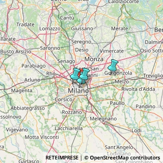 Mappa 20125 Milano MI, Italia (40.91714)